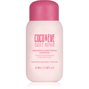 Coco & Eve Sweet Repair Repairing & Restoring Shampoo șampon intens cu efect de regenerare pentru par deteriorat si vopsit - imagine 2